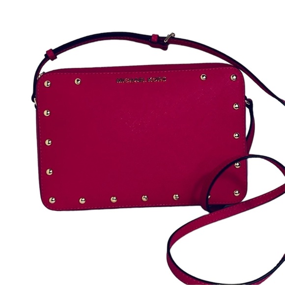 Michael Kors Sandrine Stud EWCrossbody Bag pink - Picture 2 of 6